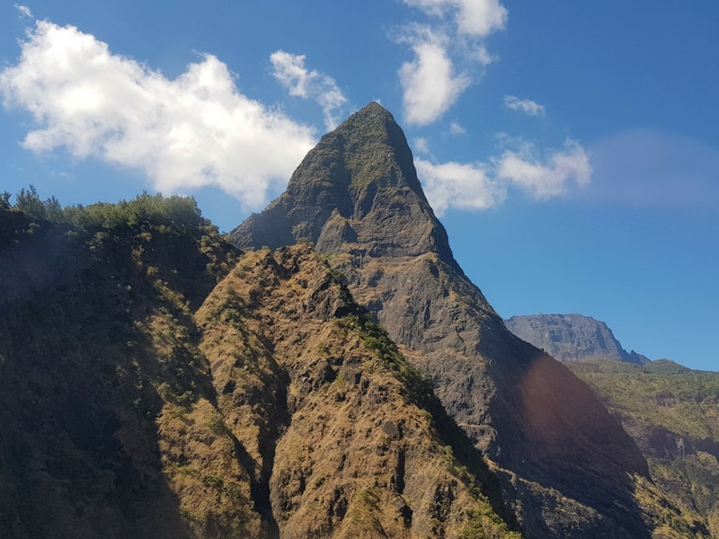 Mountain Peak In Reunion